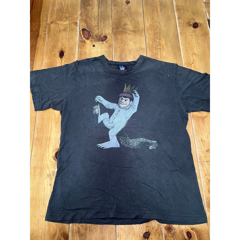 Junk Food Urban Outfitters Where The Wild Things Are Max T-Shirt Black Mens L
